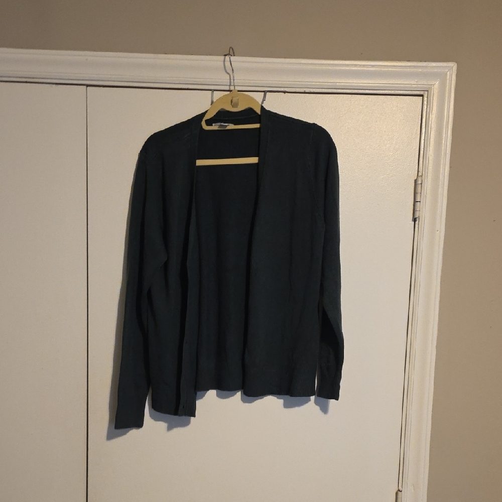 Croft & Barrow Charcoal Cardigan